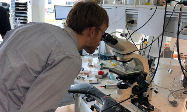 Floris de Heer, medewerker bij IMD.