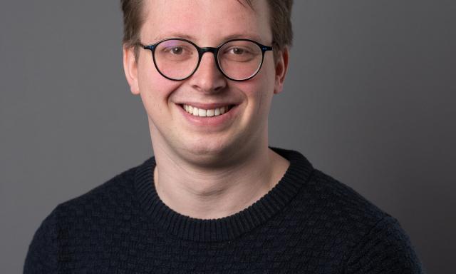 Kristian Ubak, medewerker bij IMD.