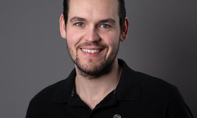 Sander van der Wal, medewerker bij IMD.