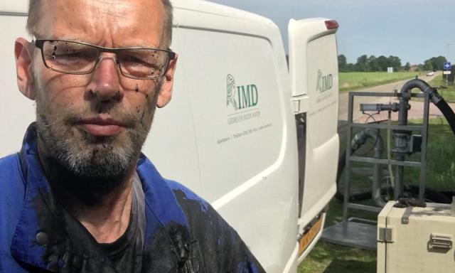 Karel Kooij, medewerker bij IMD.