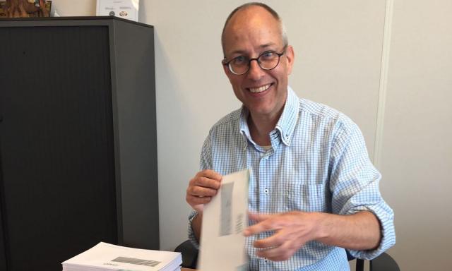 Tom Dekker, medewerker bij IMD.